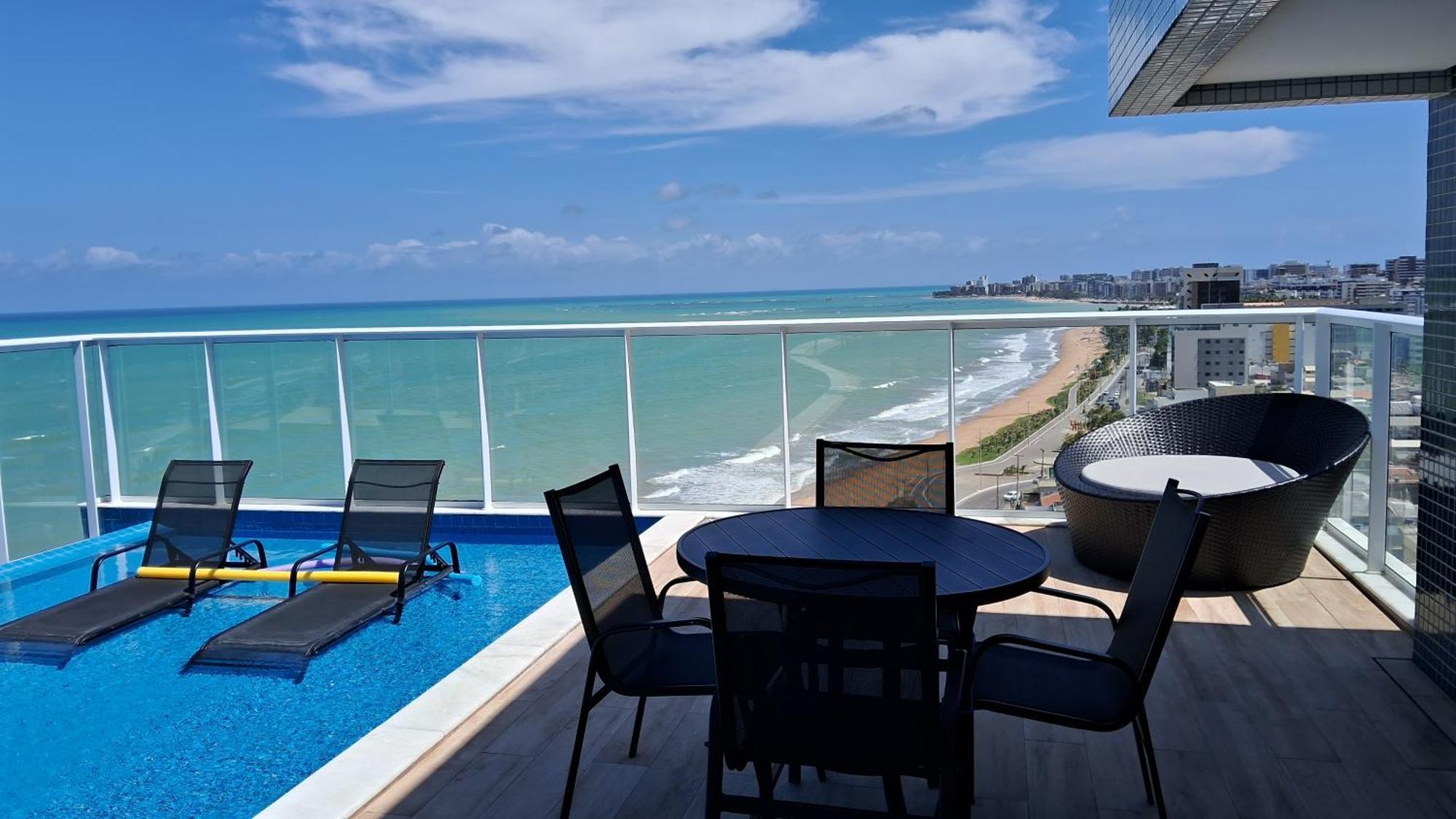 Rn Premium Ap 116, Wi-fi, Piscina, Tv 43, 30m Do Mar Maceio (Alagoas)